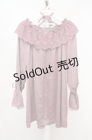 画像: axes femme / フリルブラウス F ピンク O-26-03-18-033-AX-BL-IG-OS