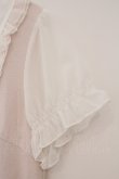 画像3: LIZ LISA / カットシフォンブラウス  ピンク×シロ O-26-03-19-034-LO-BL-IG-OS (3)