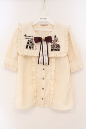 画像: Amavel / Bibliotheque Classiqueブラウス  アイボリー O-26-03-19-035-CA-BL-IG-OS