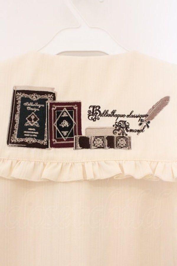 画像4: Amavel / Bibliotheque Classiqueブラウス  アイボリー O-26-03-19-035-CA-BL-IG-OS (4)