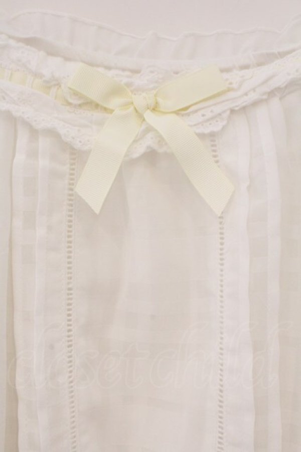 画像2: LIZ LISA / はしごリボンオフショルトップス  オフ O-26-03-19-040-LO-TO-IG-OS (2)