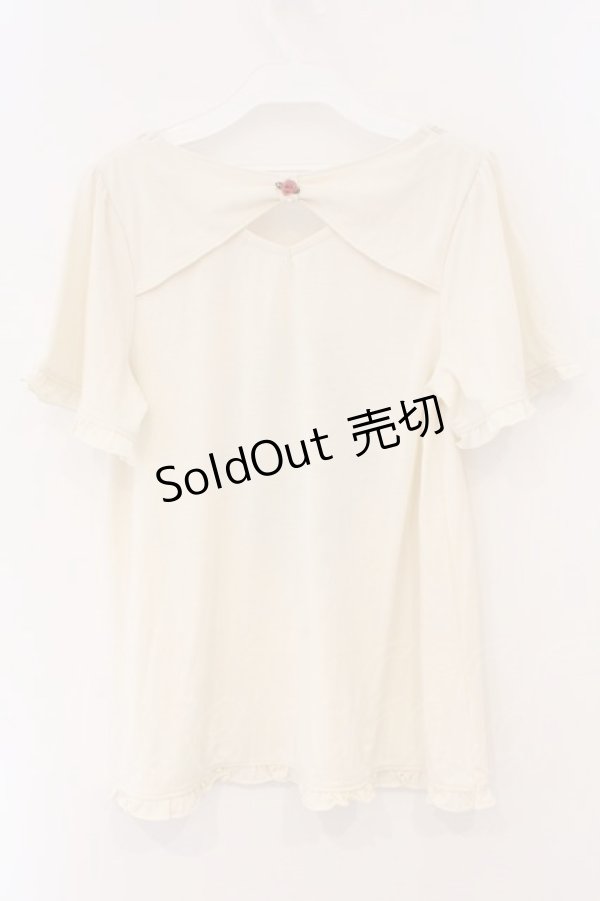 画像3: axes femme / アリスpt Tシャツ  アイボリー O-26-03-19-041-AX-TS-IG-OS (3)