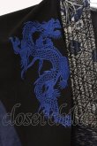 画像2: Qutie Frash / 陣羽織  ブラック×ブルー O-26-03-19-056-QU-TO-OW-OS (2)