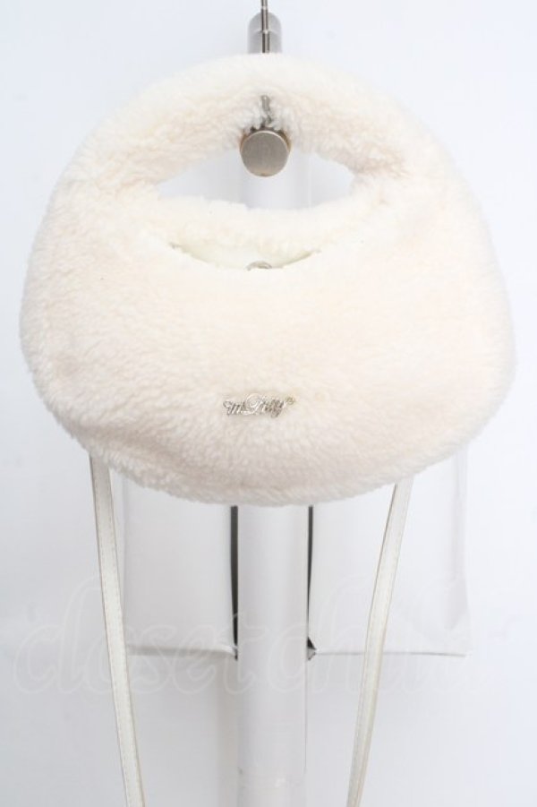 画像1: lilLilly / 2wayボアハンドルバッグ  アイボリー O-26-03-19-1001-LO-BG-HK-OS (1)