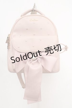 画像: LIZ LISA / ロングリボンリュック  ピンク O-26-03-19-1004-LO-BG-IG-OS