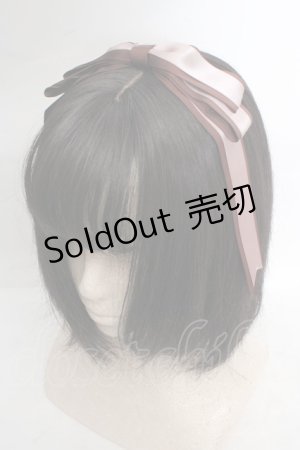 画像: Amavel / Animal Donuts ぱっちんリボンカチューシャ  ピンク×ブラウン O-26-03-19-1024-CA-AC-IG-OS