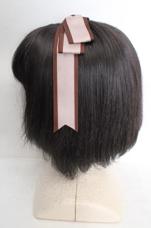 画像3: Amavel / Animal Donuts ぱっちんリボンカチューシャ  ピンク×ブラウン O-26-03-19-1024-CA-AC-IG-OS (3)