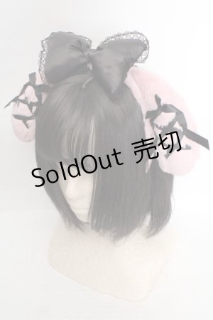 画像: サンリオ / マイメロディ/おめかし天使 カチューシャ  ピンク×クロ O-26-03-19-1028-EL-AC-IG-OS