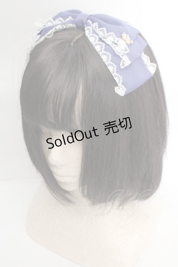 画像1: Amavel / Classique Dolly Ribbon スリーピン  ブルー O-26-03-19-1032-CA-AC-IG-OS (1)