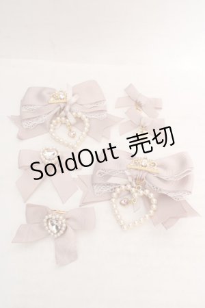 画像: LIZ LISA / ティアラハート6コセットクリップ  ピンク O-26-03-19-1038-LO-AC-IG-OS