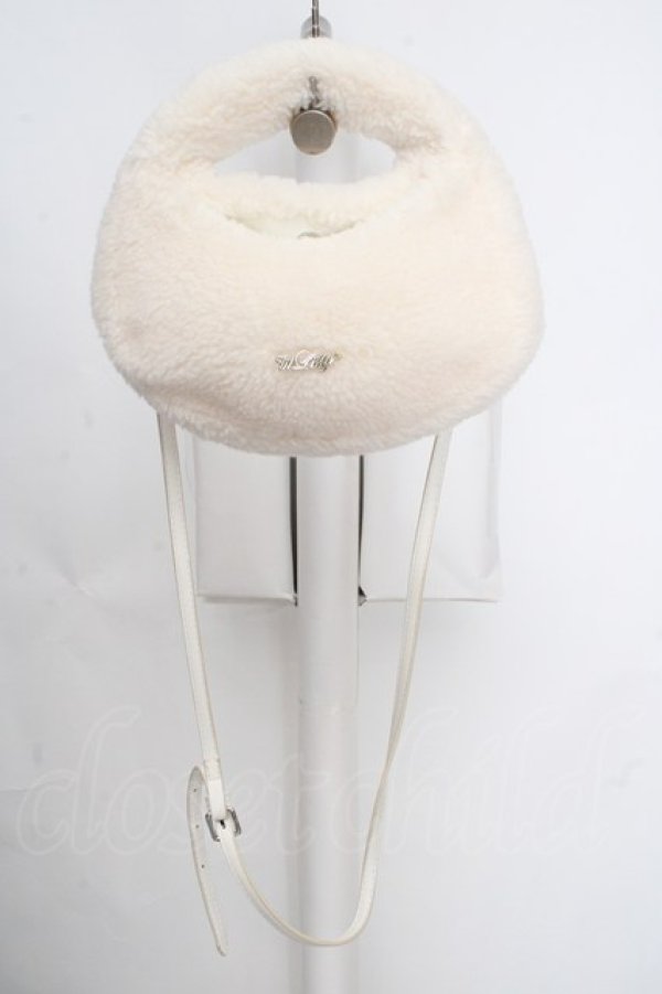 画像2: lilLilly / 2wayボアハンドルバッグ  アイボリー O-26-03-19-1001-LO-BG-HK-OS (2)