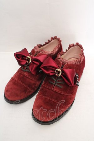 画像: mayla classic / オックスフォードシューズ 34 ワイン O-26-03-19-1015-LO-SH-IG-OS