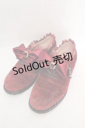 画像: mayla classic / オックスフォードシューズ 34 ワイン O-26-03-19-1015-LO-SH-IG-OS