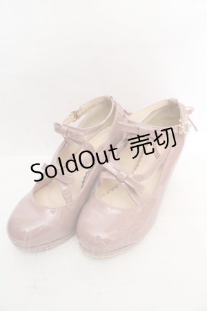 画像: axes femme / エナメルレースアップパンプス S ピンク O-26-03-19-1016-AX-SH-IG-OS