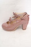 画像6: axes femme / エナメルレースアップパンプス S ピンク O-26-03-19-1016-AX-SH-IG-OS (6)