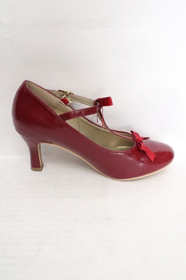 画像5: an another angelus / Tストラップリボンパンプス S アカ O-26-03-19-1017-CA-SH-IG-OS (5)