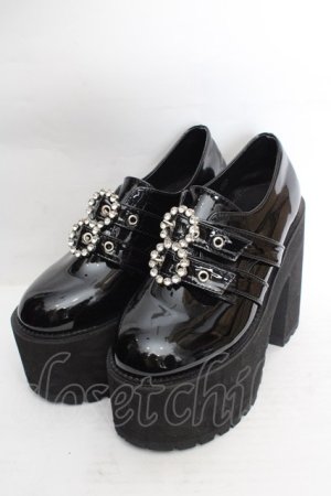 画像: Bubbles / 厚底ローファーシューズ 36 クロ O-26-03-19-1018-CA-SH-IG-OS