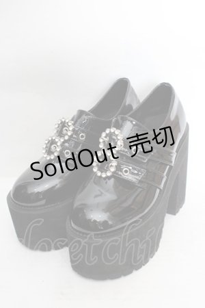 画像: Bubbles / 厚底ローファーシューズ 36 クロ O-26-03-19-1018-CA-SH-IG-ZTK049