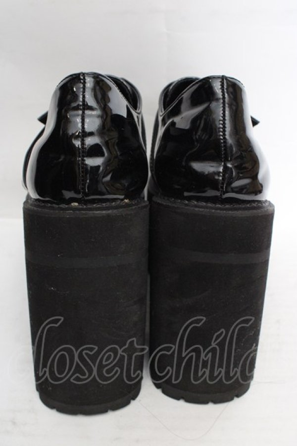 画像3: Bubbles / 厚底ローファーシューズ 36 クロ O-26-03-19-1018-CA-SH-IG-OS (3)