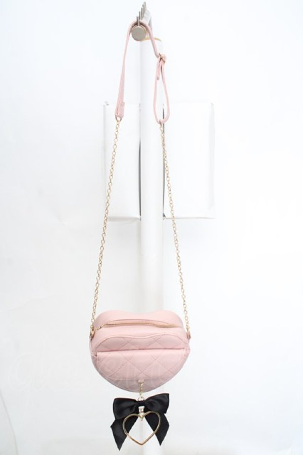 画像2: サンリオ / おめかし天使シリーズ第3弾 バッグ  ピンク×クロ O-26-03-19-1003-EL-BG-IG-OS (2)