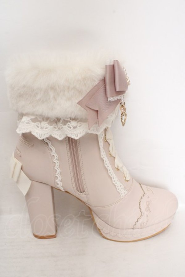 画像5: LIZ LISA / Many Wayファーショートブーツ 2 ピンク O-26-03-19-1020-LO-SH-IG-OS (5)