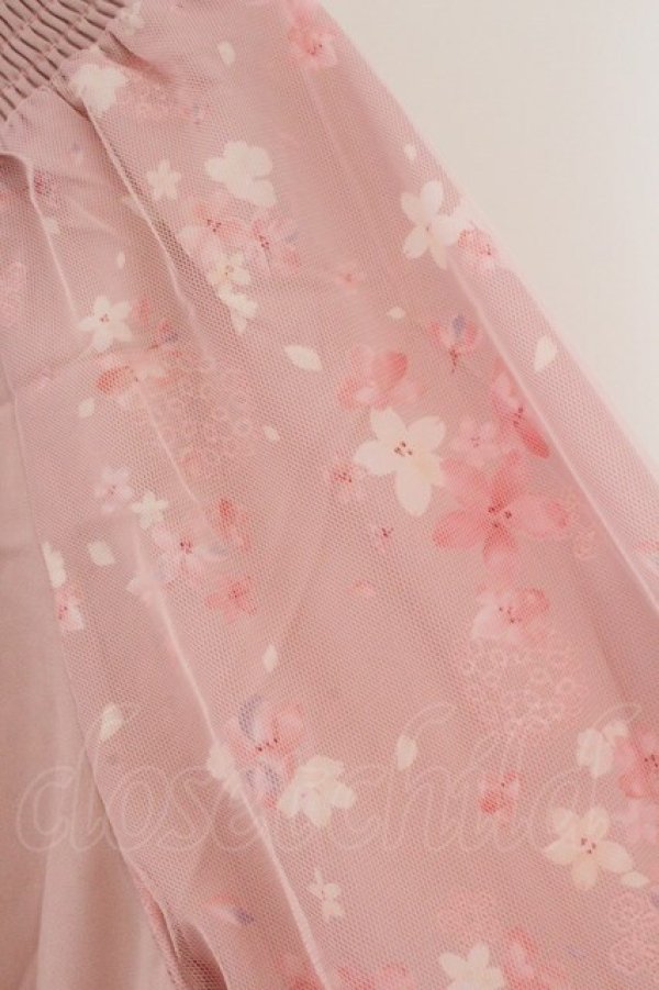 画像2: axes femme / ブルーミングサクラブラウス F ピンク O-26-03-19-064-AX-BL-OW-OS (2)