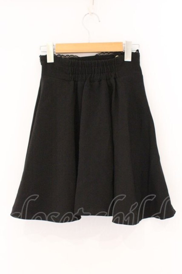 画像3: Rojita / サス付きフロントレースアップスカート  クロ O-26-03-19-070-LO-SK-IG-OS (3)