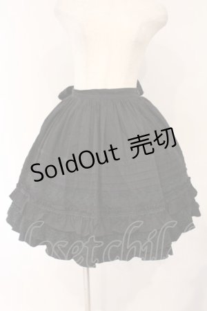 画像: BABY,THE STARS SHINE BRIGHT / ローズフリルスカート  クロ O-26-03-19-080-BA-SK-IG-OS