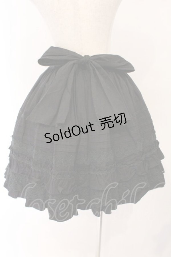 画像5: BABY,THE STARS SHINE BRIGHT / ローズフリルスカート  クロ O-26-03-19-080-BA-SK-IG-OS (5)