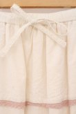 画像2: alcali / コットンローンレースAラインギャザーフリルスカート  キナリ O-26-03-19-089-LO-SK-OW-OS (2)