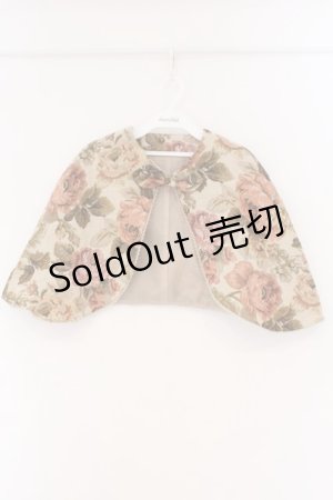 画像: Kurumi Collaboration / TT*KRゴブランケープ M ベージュ O-26-03-19-091-GO-TO-IG-OS