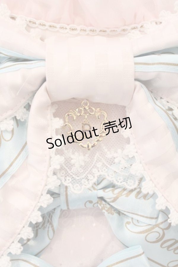 画像3: BABY,THE STARS SHINE BRIGHT / Sweet Best Wishesジャンパースカート  ピンク×サックス O-26-03-19-093-BA-OP-IG-OS (3)