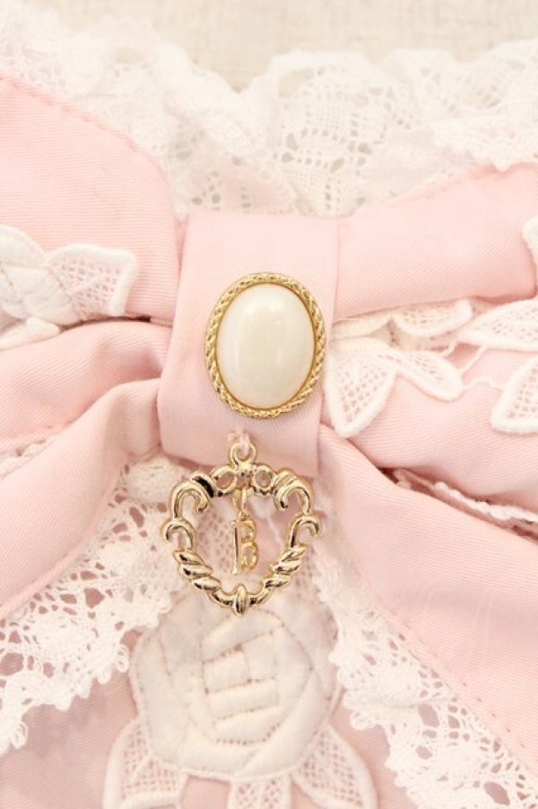 画像3: BABY,THE STARS SHINE BRIGHT / Rose Lace Rococoジャンパースカート  ピンク O-26-03-19-094-BA-OP-IG-OS (3)