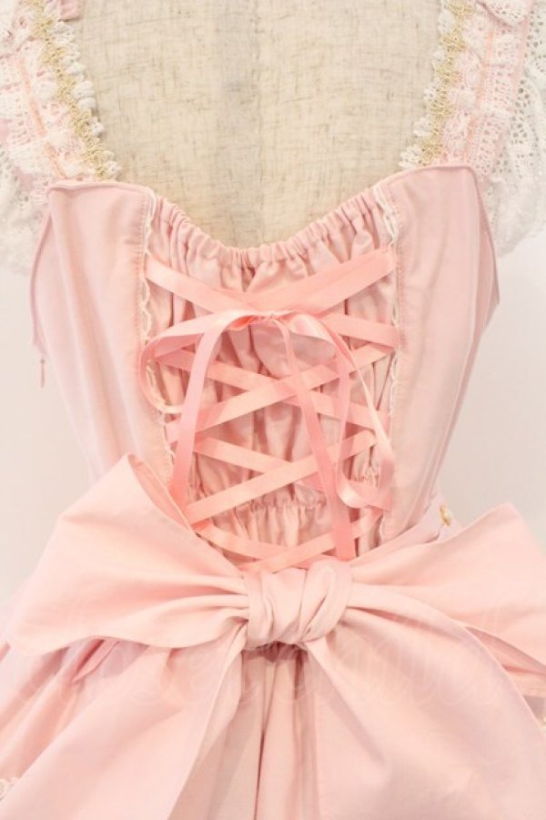 画像8: BABY,THE STARS SHINE BRIGHT / Rose Lace Rococoジャンパースカート  ピンク O-26-03-19-094-BA-OP-IG-OS (8)