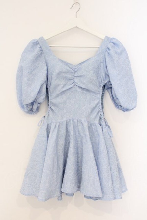 画像1: pain / サイドハートジャガードチュニック  サックス O-26-03-21-001-LO-OP-OW-OS (1)