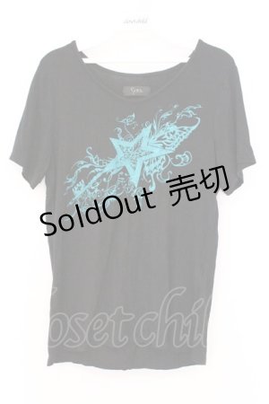 画像: Sixh / スタートライバルptTシャツ  ブラック O-26-03-21-056-HN-TO-OW-OS