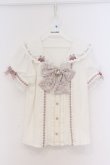 画像1: LIZ LISA / ストロベリー刺繍セーラーリブブラウス 0 シロ O-26-03-21-1029-LO-TO-OW-OS (1)