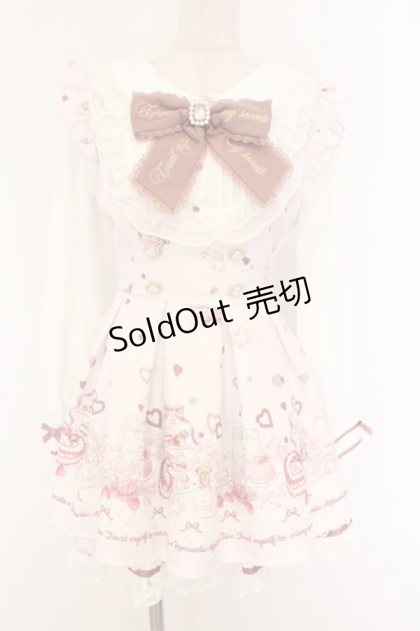 画像1: LIZ LISA / Many Heats Afternoon柄セットアップ 0 ピンク O-26-03-21-1003-LO-OP-OW-OS (1)