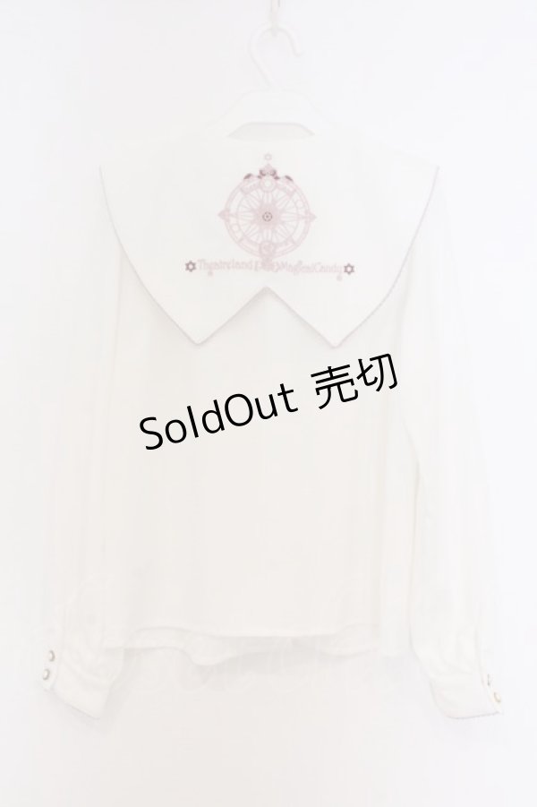 画像3: Amavel / Magical Candy ブラウス F シロ×ピンク O-26-03-21-1033-CA-BL-OW-OS (3)