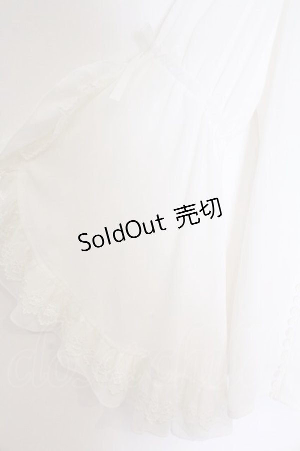 画像2: axes femme kawaii / 姫袖フリルブラウス M キナリ O-26-03-21-1034-AX-BL-OW-OS (2)