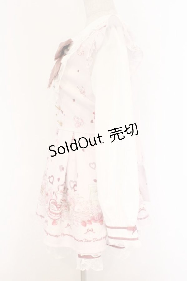 画像3: LIZ LISA / Many Heats Afternoon柄セットアップ 0 ピンク O-26-03-21-1003-LO-OP-OW-OS (3)