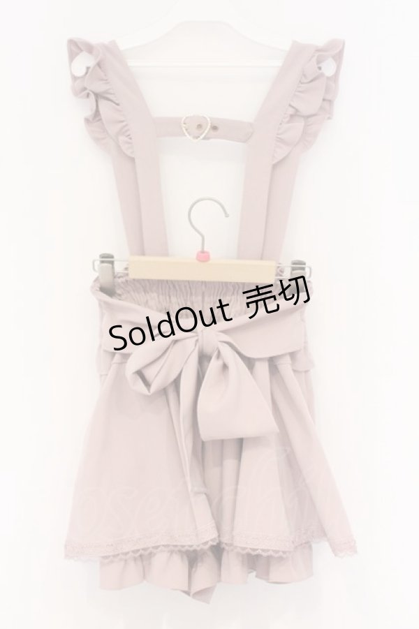 画像3: LIZ LISA / レースアップサスペンダー付スカパン 0 ピンク O-26-03-21-1050-LO-PA-OW-OS (3)