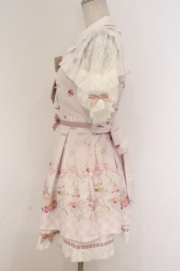 画像3: LIZ LISA / Sugary Treats Picnic柄セットアップ 0 ピンク O-26-03-21-1004-LO-OP-OW-OS (3)