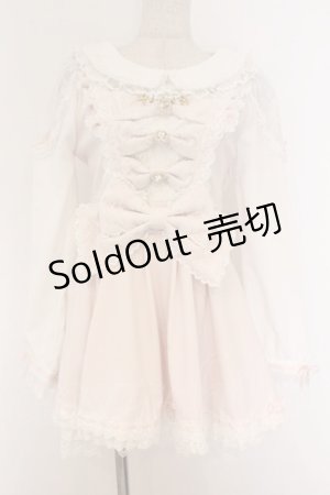 画像: LIZ LISA / トリプルリボンフリルセットアップ 0 ピンク O-26-03-21-1005-LO-OP-OW-OS