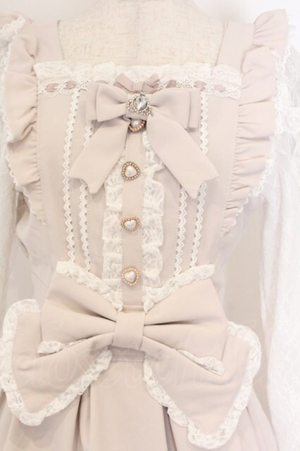 画像2: LIZ LISA / ティアラリボンティアードワンピース 0 ピンク O-26-03-21-1008-LO-OP-OW-OS (2)