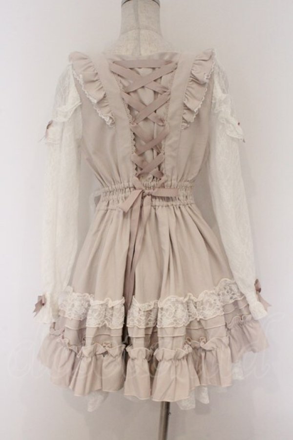 画像4: LIZ LISA / ティアラリボンティアードワンピース 0 ピンク O-26-03-21-1008-LO-OP-OW-OS (4)