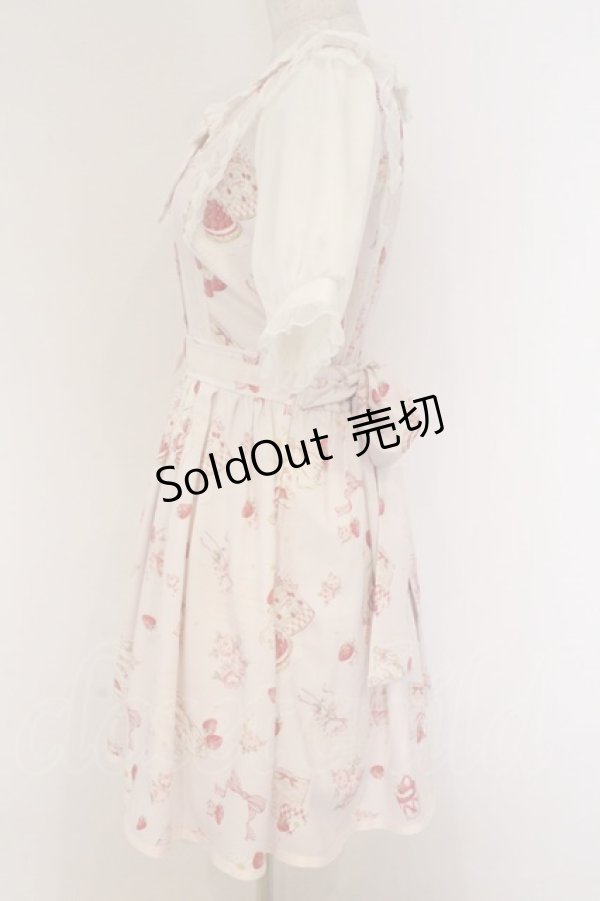 画像3: LIZ LISA / ストロベリーティーパーティーワンピース 2 ピンク O-26-03-21-1009-LO-OP-OW-OS (3)