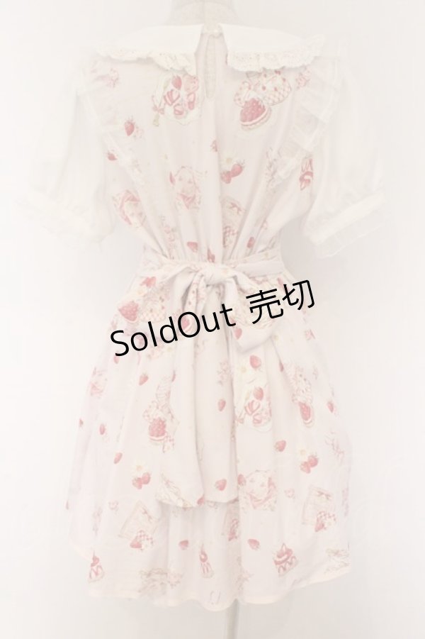 画像4: LIZ LISA / ストロベリーティーパーティーワンピース 2 ピンク O-26-03-21-1009-LO-OP-OW-OS (4)