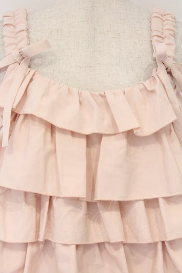 画像2: merry jenny / ホイップクリームミニワンピース  ピンク O-26-03-21-1012-LO-OP-IG-OS (2)