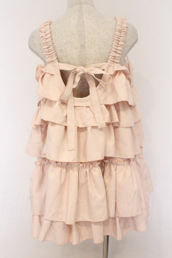 画像4: merry jenny / ホイップクリームミニワンピース  ピンク O-26-03-21-1012-LO-OP-IG-OS (4)